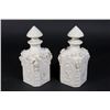 Image 4 : Pair Bennington Parian Bottles