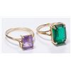 Image 1 : 2-14K Gold Rings