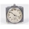 Image 2 : :Square Silver Pocket Watch in Etched Case