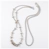 Image 1 : :Lot of Two Sterling  Silver Necklaces