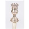 Image 2 : Pair English Weighted Sterling Silver Candlesticks