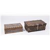 Image 1 : 2 Middle Eastern Silver Over Wood Boxes