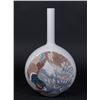 Image 2 : Pair Lladro Canvas Vases with Bird Scene