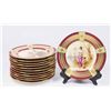 Image 1 : Set 12 Royal Vienna Hand Paint Decorated Plates