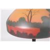 Image 2 : Reverse Painted Scenic Lamp
