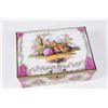 Image 3 : 19th C. Continental Hand Painted Porcelain Box