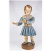 Image 2 : Early 19th C. Italian Polychromed Figure of a Boy