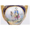 Image 2 : Pair Old Paris Style Spanish Porcelain Urns