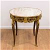 Image 1 : Marble Top Bronze Mounted French Style Table