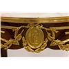 Image 2 : Marble Top Bronze Mounted French Style Table