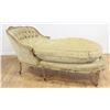 Image 1 : Paint Decorated French Style Chaise Longue