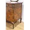 Image 3 : Marble Top Inlaid Bronze Mounted Commode
