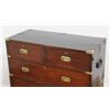 Image 2 : Victorian Ebonized Mahogany Campaign Chest