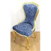 Image 2 : Set 8 Gold Leaf Dining Room Chairs