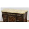 Image 2 : Marble Top French 2-Drawer Commode