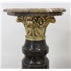 Image 4 : :Pair Colored Marble Palace Size Pedestals