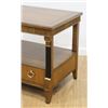Image 3 : Baker Parcel-Gilt Walnut Night Table