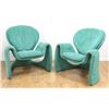 Image 1 : Pair Olivier Mourgue Upholstered Armchairs