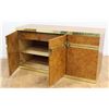 Image 3 : Pierre Cardin 1978 Burlwood & Brass Server
