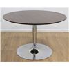 Image 2 : Calagaris Zebra Wood & Chrome Breakfast Table