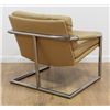 Image 3 : 70s Chrome & Leather Armchair
