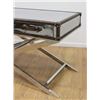 Image 4 : 80s Chrome & Leather Campaign Desk