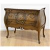 Image 1 : Italian Marble Top Bombe Commode