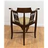 Image 6 : Inlaid Mahogany Corner Chair