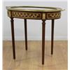 Image 2 : :Louis XVI Style Oval Curio
