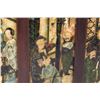 Image 2 : 5-Panel Hand Painted Chinese Table Screen