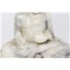 Image 3 : Seated Alabaster Figure of Buddha on Lotus
