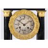 Image 2 : Empire Gilt Bronze Mounted Ebonized Clock