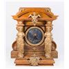 Image 1 : Oak Ansonia Figural Mantel Clock