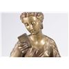 Image 3 : 19th C. Figural Bronze & Marble Clock