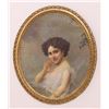 Image 1 : Oval French Portrait of a Girl