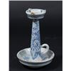 Image 1 : Blue & White Chinese Porcelain Candlestick
