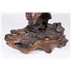 Image 4 : Chinese Carved Wood Figure of a Deity