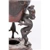 Image 3 : Chinese Bronze Ornate Vase with Dragons
