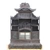 Image 1 : Heavily Carved Chinese Display Cabinet