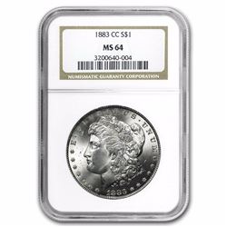 1883-CC Morgan Dollar MS-64 NGC