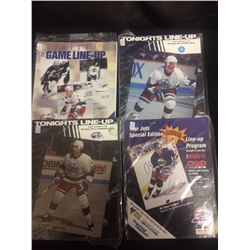 COLLECTORS WINNIPEG JETS HOCKEY PROGRAM LOT