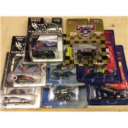 LIMITED EDITION HOT WHEELS HALL OF FAME & NASCAR CAR LOT