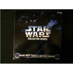 STAR WARS COLLECTOR SERIES GRAND MOFF TARKIN & IMPERIAL GUNNER ACTION FIGURES