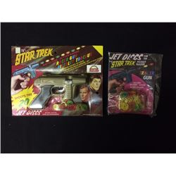 STAR TREK RACER TOY GUN W/ JET DISCS IN BOX