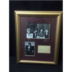 AUTOGRAPHED THE WHO FRAMED PHOTOS