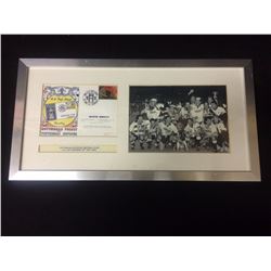 FRAMED PHOTO TOTTENHAM HOTSPUR FOOTBALL CLUB F.A CUP WINNERS 18TH MAY 1991