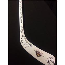 AUTOGRAPHED VANCOUVER GIANTS TEAM HOCKEY STICK