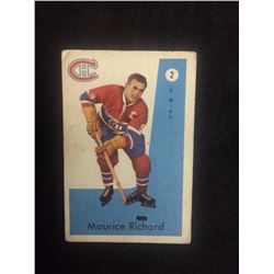 1959 PARKHURST MAURICE RICHARD HOCKEY CARD