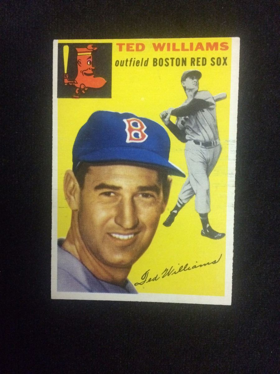 1954 TOPPS TED WILLIAMS BASEBALL CARD
