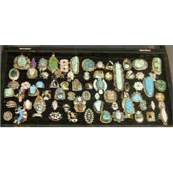 Box of Turquoise Rings